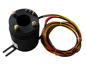 Heating roller slip ring